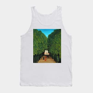 The Avenue in the Park at Saint Cloud by Henri Rousseau Tank Top